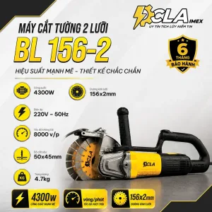 MÁY CẮT TƯỜNG 2 LƯỠI BL 156-2